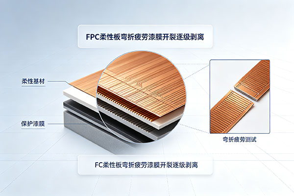 FPC 柔性板弯折疲劳漆膜开裂逐级剥离 FAQ｜故障原因与改善方案