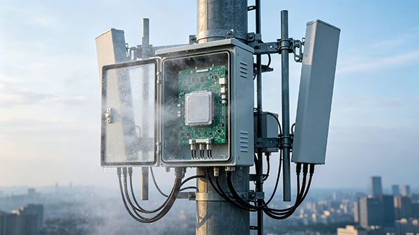 户外5G基站三防漆应用方案-5G 设备防护解决方案-通讯设备三防漆选型