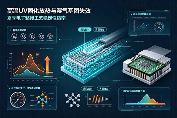 UV胶夏季高温固化放热问题分析与解决方法