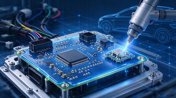 汽车电子PCB三防漆选型｜UV双重固化保形涂层应用方案